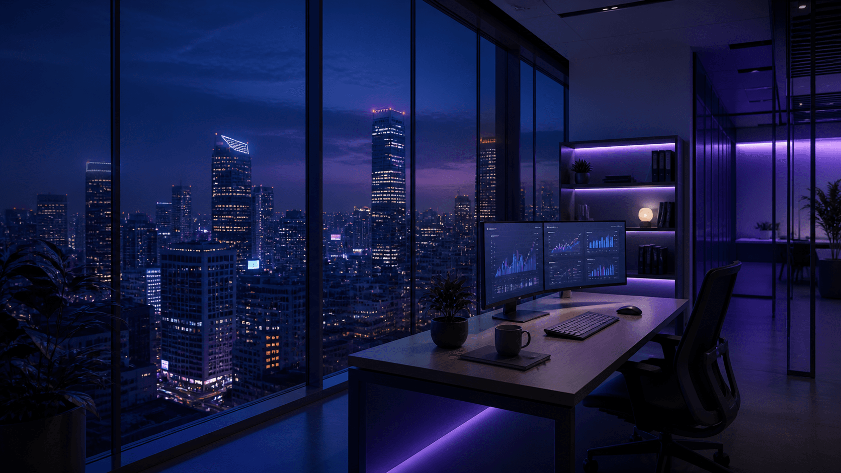 tech background
